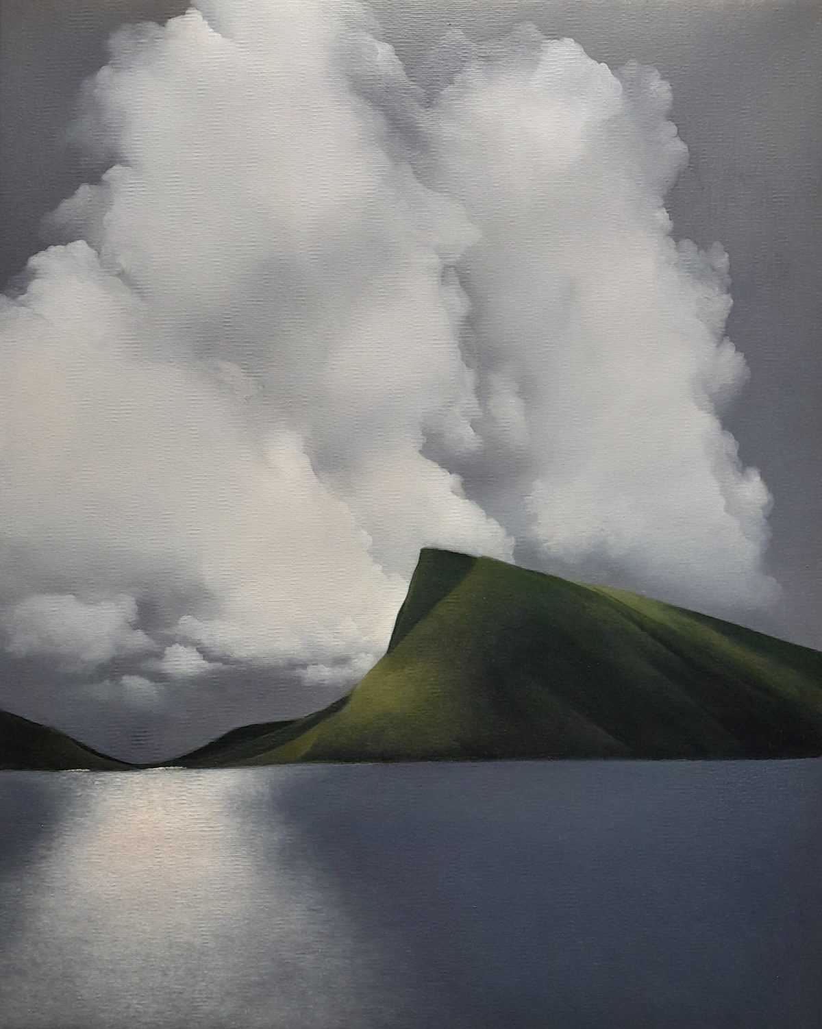 Færøerne, olie, 50 x 40cm
