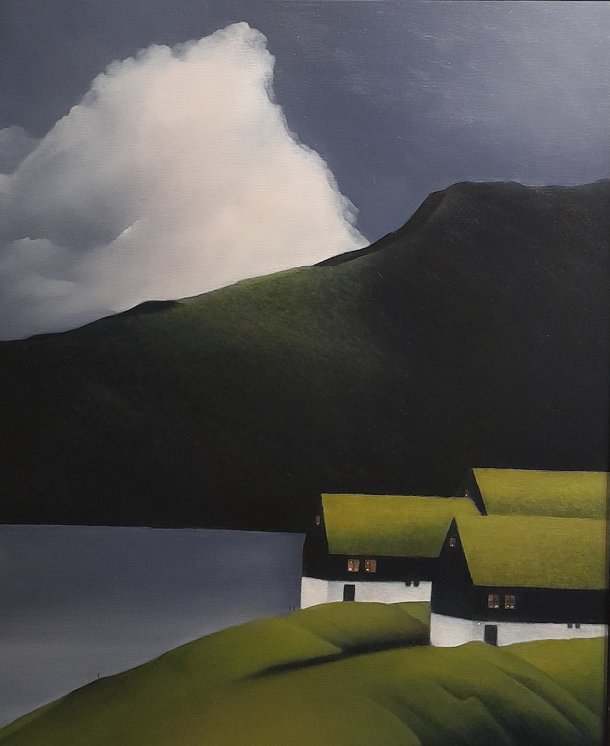 Færøerne, olie, 40x50cm